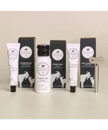Dionis Goat Milk Skincare Starter Set - Cruelty-Free & Paraben-Free for All Skin Types | International Shipping Available - Buy Online on GoSupps.com