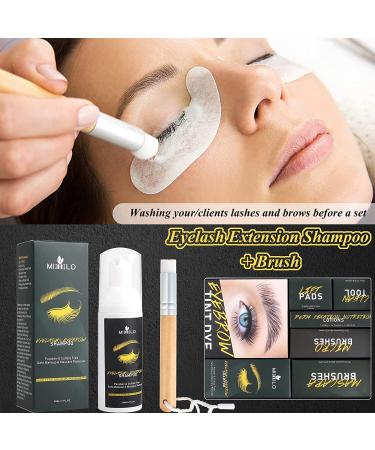 Brow Lamination Kit with Tint - 6 in 1 Professional Eyebrow Dye & Lamination Set for Instant Fuller Thicker Brows - DIY Salon Quality (Black) - Buy Online on GoSupps.com