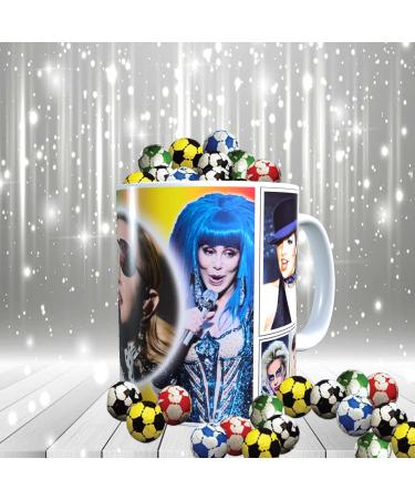 Diva Gay Pride Celebrity Icon Mug with Choice of Sweets Gift - Buy Online on GoSupps.com