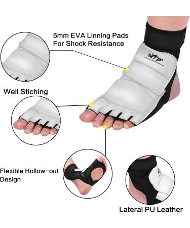 Taekwondo Foot Protector Gear  Ankle Brace Support Pad Feet Guard for MMA UFC Martial Arts Fight Training Sparring Kung Fu Kickboxing Tae Kwon Do Feet Protective TKD Foot Gear for Men Women Kids X-Large - Buy Online on GoSupps.com