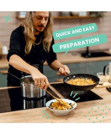 MILLFOLKS LIMITED Mill & Folks Easy Pasta Green Pea Pasta Fusilli 200g Vegan & Gluten Free - Buy Online on GoSupps.com