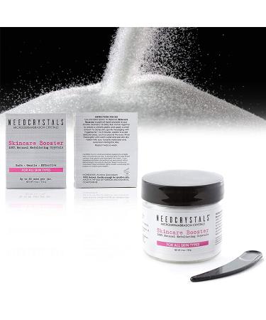 NeedCrystals Microdermabrasion Crystals 4 oz - Natural DIY Facial Scrub for Skin Texture, Scars, Blackheads, Wrinkles - Exfoliating Face Scrub 4 Ounce - Buy Online on GoSupps.com