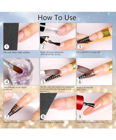 Saviland 120g Nudes Acrylic Powder - Professional Salon Quality for Nail Extension | 4.23oz Acrylic Nail Powder for French Nails - No Lamp Needed - Buy Online on GoSupps.com