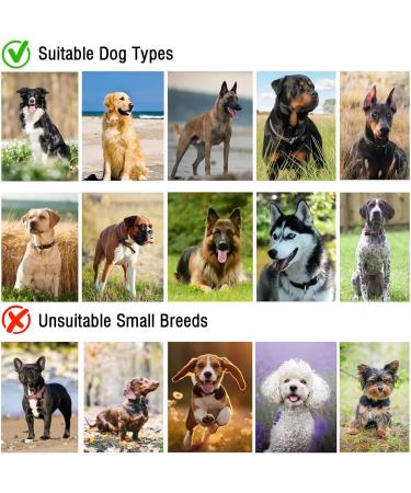 Aimydog No Escape Reflective Dog Harness | Escape Proof & Adjustable | Breathable Vest for Medium to Large Dogs | Grey/Black | Ideal for Walking & Training - Buy Online on GoSupps.com