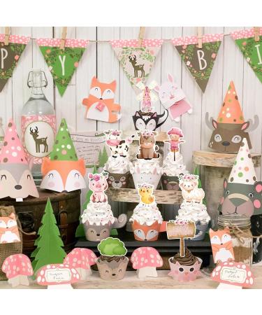 MEMOVAN Farm Cake Toppers 14pcs Farm Animal Chicken Sheep Pig Cow Cupcake Topper Picks Farm Cow Cake Decorations for Barnyard Farm Cow Birthday Baby Shower Party - Buy Online on GoSupps.com