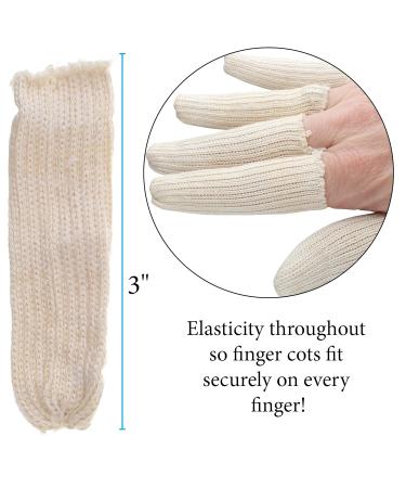 Buy Beadsmith 3 Finger Cots & Toe Sleeve - Breathable Cotton Protector for Sports & Work | Pack of 20 Fingertip Covers - International Shipping Available - Buy Online on GoSupps.com