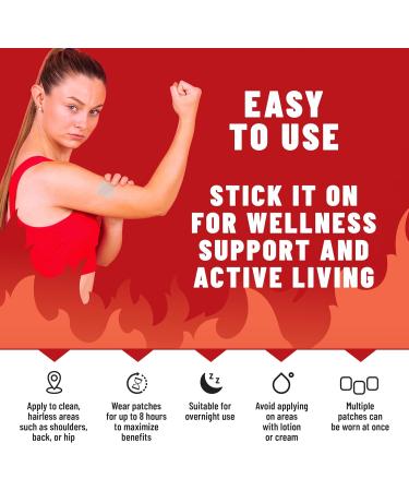 TOLEVITA Patches with Garcinia Cambogia - 36 Pcs | | Easy-to-Use Natural Patches for Active Lifestyles Gym Fitness and Daily Vitality - Buy Online on GoSupps.com