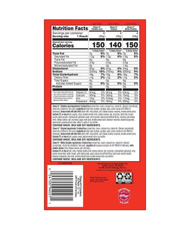 Cheez-It Cheese Crackers Variety Pack - 12.1oz Box (12 Packs) | Office and Kids Snacks - Buy Online on GoSupps.com