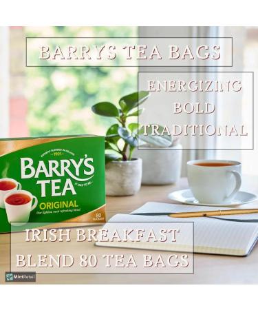 Barrys Tea Bags Tea Selection Bundle - 240 Tea Bags with Barrys Tea Gold Blend Barry' s Tea Master Blend and Barry's Tea Irish Breakfast Tea Including Mint Retail Perfect Brew Guide - Buy Online on GoSupps.com