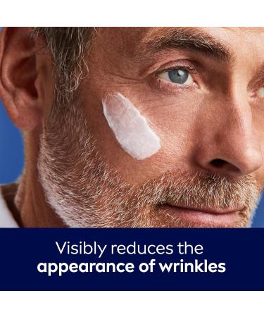 NIVEA MEN Active-Age Face Moisturizer Men's Face Cream with Hyaluronic Acid Anti Wrinkle Cream for Men Skin Firming Cream Provides 24H Hydration Dermatologically-Tested Skin Care 50mL - Buy Online on GoSupps.com