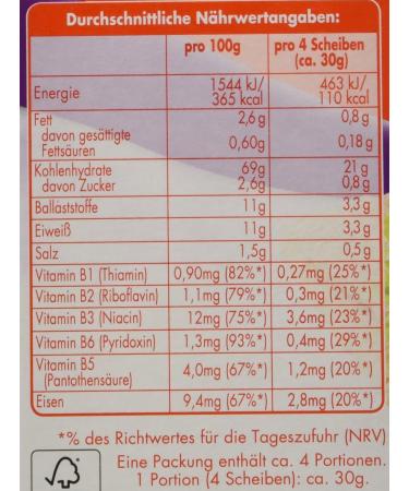 LEICHT&CROSS Crispy Bread Vital - Pack of 8 (8 x 125g) | Premium International Shipping - Buy Online on GoSupps.com