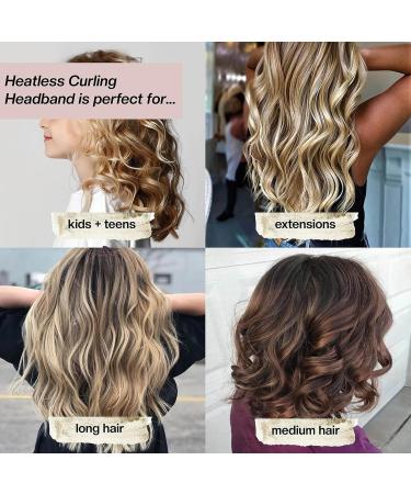 3 Pcs Hair Rollers Heatless Curlers Hair Curlers for Long Hair Heatless Curling Rod for All Hair Types Hair Curlers No Heat Lazy Curlers DIY Hair Styling Tools - Buy Online on GoSupps.com