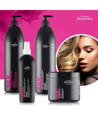 Joanna Professional SILK Series Hair Mask - Smoothing Silk Protein Hair Products for Growth | 500g - Buy Online on GoSupps.com