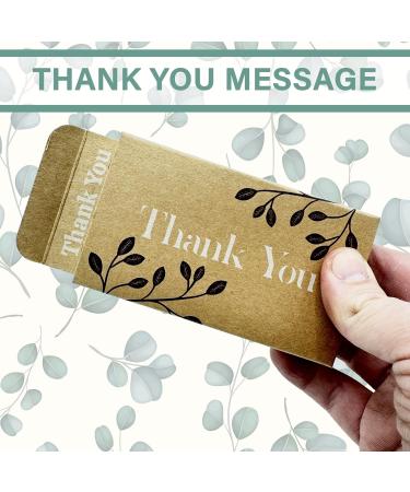 Thank You Kraft Gift Box With Jelly Beans Sweets Inside Thoughtful Teacher Thank You Fathers Day Mothers Day Thank You Present For Friends - Buy Online on GoSupps.com