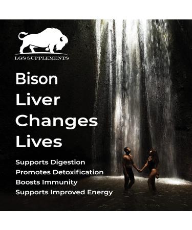 LGS Supplements Starter Pack Grass Fed Bison Liver Capsules Organ Capsules Non-GMO Supports Energy Production Detoxification Digestion Immunity and Full Body Wellness - Buy Online on GoSupps.com