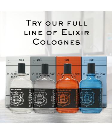 C.O. Bigelow Elixir White Cologne - No. 1585 2.5 fl oz Cologne for Men Modern Fresh Refined Clean Citrus & Peppery Wood Masculine Perfumes for Men - Buy Online on GoSupps.com