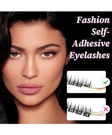 280PCS D Curl Eyelash Extension Kit - Natural Reusable Lash Clusters 9-15MM Mix for DIY at Home | 30D & 40D Options - Buy Online on GoSupps.com