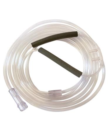 5-Pack Westmed #0553 Adult Soft Tipped Comfort Plus Cannula with EarMates Attached and 7' Kink Resistant Tubing