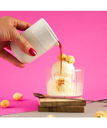 Popkor Documentary Popcorn - Butter Caramel & Tahiti Vanilla - Sweet & Crispy Cinema Snacks (5x100g Pack) | Better Than Cinema! - Buy Online on GoSupps.com