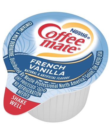 Nestle Coffee mate French Vanilla Liquid Creamer Singles 200 Count (4 Boxes) - Non-Dairy, No Refrigeration Needed - Buy Online on GoSupps.com