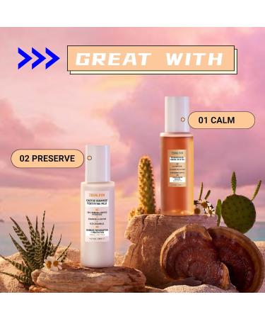 Cactus Ceramide Fortifying Milk | Hydrating Facial Toner for Sensitive & Dry Skin | Relief with Ceramide NP & Bisabolol | 10% Barrier-Centric Hydration - Buy Online on GoSupps.com