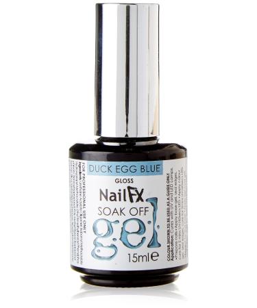 The Edge Nails Nail FX Duck Egg Glue Soak Off Ultra Violet LED Gel 15ml