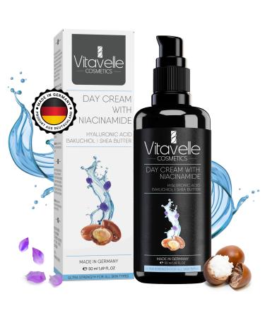 Niacinamide Cream - Daily Niacinamide Moisturizer for Face - Strengthening Pore Reducer for Face with Plant-Derived Retinol Shea Butter & Niacinamide Serum For a Smooth & Even Complexion