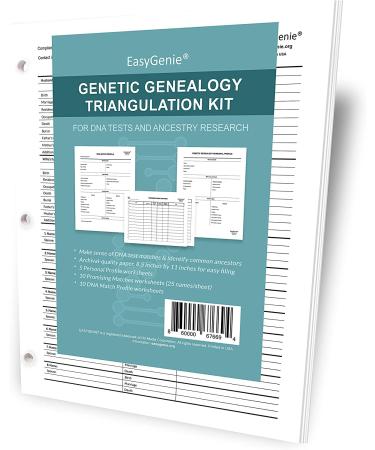 Genetic Genealogy Triangulation Kit - DNA Test & Ancestry Research - Buy Online on GoSupps.com