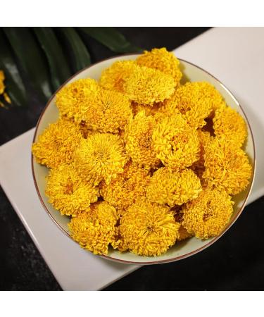 Chrysanthemum Tea 150g Chrysanthemum Tea Big Rhubarb Flower Yellow Chrysanthemum Tea Loose Leaf Edible yellow tea - Buy Online on GoSupps.com