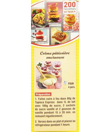 Tipiak Tapioca Express for soups and desserts 250 g - Buy Online on GoSupps.com