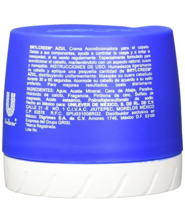Brylcreem Dandruff Control Cream Mexico Edition 7.75oz - Men's Hair Styling & Conditioning Treatment - Buy Online on GoSupps.com