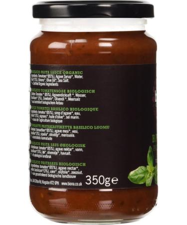 Biona Organic Basilico Pasta Sauce 350g - Buy Online on GoSupps.com
