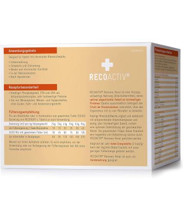 Buy Recoactiv Renal for Cats - High-Caloric Diet for Kidney Dysfunction & Weight Gain | 3 x 90 ml All-in-One Feed - Buy Online on GoSupps.com