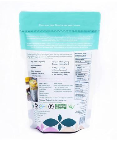 Organic Zen Basil Seeds - Non-GMO  Gluten-Free & Vegan - 14oz | Keto & Paleo Friendly - Buy Online on GoSupps.com