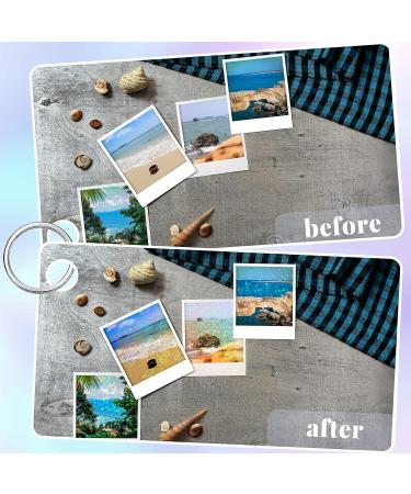 30 Sheets Holographic Vinyl Overlay - Transparent Holographic Adhesive Laminate for Stickers - A4 Size 8.3 x 11.7 Inches - Buy Online on GoSupps.com