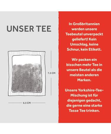 Buy Yorkshire Tea - Strong Black English Tea | 240 Bags | Refreshing & Sustainably Sourced - Buy Online on GoSupps.com