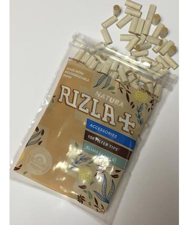 Rizla Rizla Natura 10 Bags of 150 Filters Each 1500 Capsules in Total