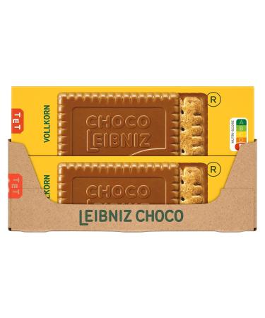 Buy LEIBNIZ Choco Wholegrain Biscuits - Crispy Wholegrain with Milk Chocolate | 125g International Shipping - Buy Online on GoSupps.com