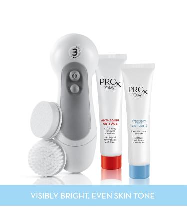 ProX by Olay Microdermabrasion Plus Facial Cleansing Brush - Advanced Skincare System - Buy Online on GoSupps.com