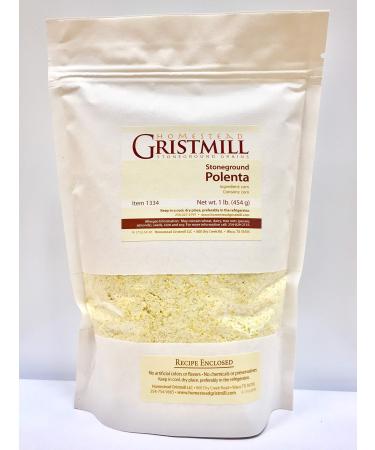 Homestead Gristmill Non-GMO Chemical-Free All-Natural Stone-ground Polenta (2 Pack)