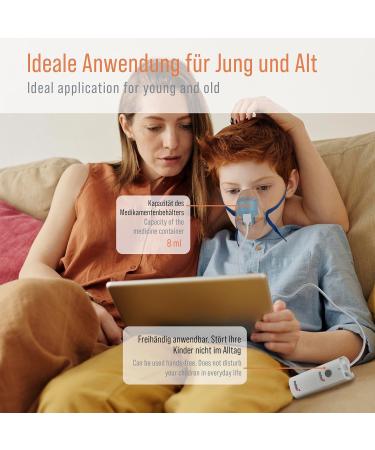 Pulox IN-200 VAPO Portable Nebulizer - Durable Inhalation Device for Kids & Adults | Relief for Colds & Asthma - International Shipping Available - Buy Online on GoSupps.com