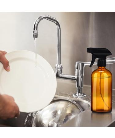 Belle Vous Refillable Brown Atomizer Spray Bottles (3pcs) - 500ml with 2 Jet Settings for Cleaning Aromatherapy & Essential Oils - Buy Online on GoSupps.com