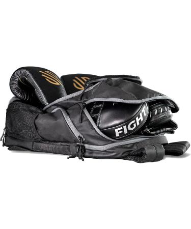 Sanabul Combat Gear Pack Sports Backpack - Black/Grey - Buy Online on GoSupps.com