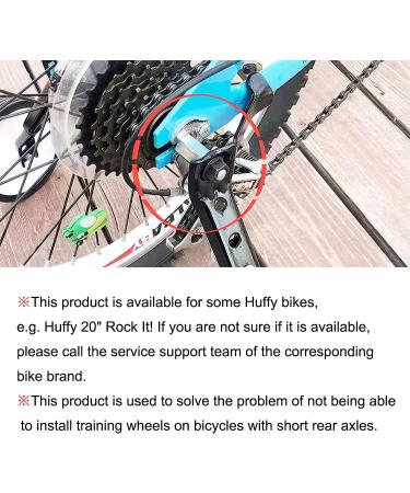 DDJKCZ Axle Extenders for Training Wheels - Stabilizer Extension Bolts for 12-20 Inch Kids Bikes - Buy Online on GoSupps.com