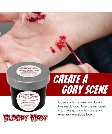 Fake Scab Blood Small - 1oz | Bloody Mary Makeup | Halloween Special Effects - Buy Online on GoSupps.com