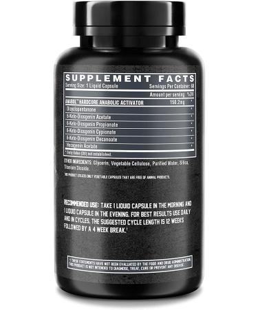 Nutrex Research Anabol Hardcore - Anabolic Activator & Muscle Builder (60 Pills) - Buy Online on GoSupps.com