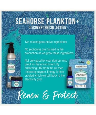 Beauty Kitchen - Seahorse Plankton + Really Radiant Moisturiser 17ml - Anti Aging & Hydrating - Reduces Fine Lines/Wrinkles - Plumps & Smooths - Vegan/Cruelty Free - Buy Online on GoSupps.com
