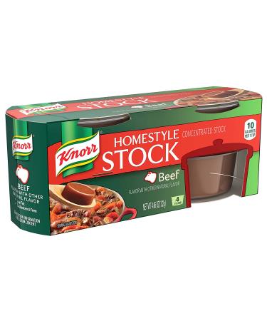 Knorr Homestyle Stock Beef Concentrated Broth 4.66 oz 4 ct - Rich and Flavorful - Buy Online on GoSupps.com