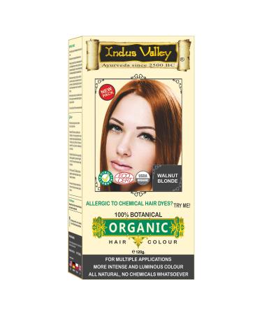 Indus Valley 100% Botanical Hair Color (Walnut Blonde)