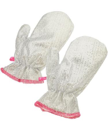 4 Pairs Mittens Cleaner Gloves Reusable Dishwashing Household Pot for Comfortable Tool Washable Bowl of Bathroom Rag Essentials Kitchen Pan Plate Dishes Washing Cleaning Scrubbing - Buy Online on GoSupps.com